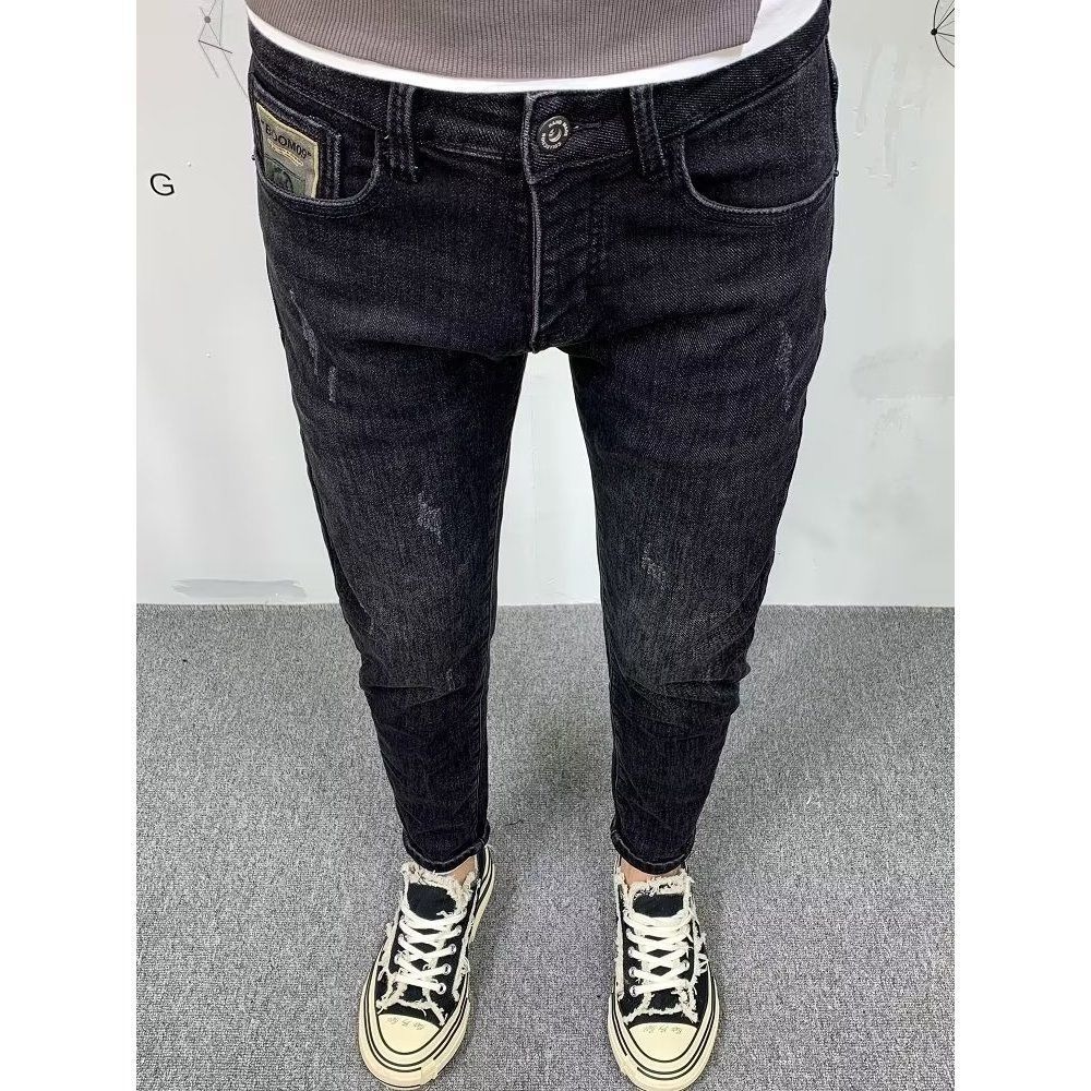 Streetwear Brand Jeans - Nieuwe Mode Lente Herfst Heren Slim
