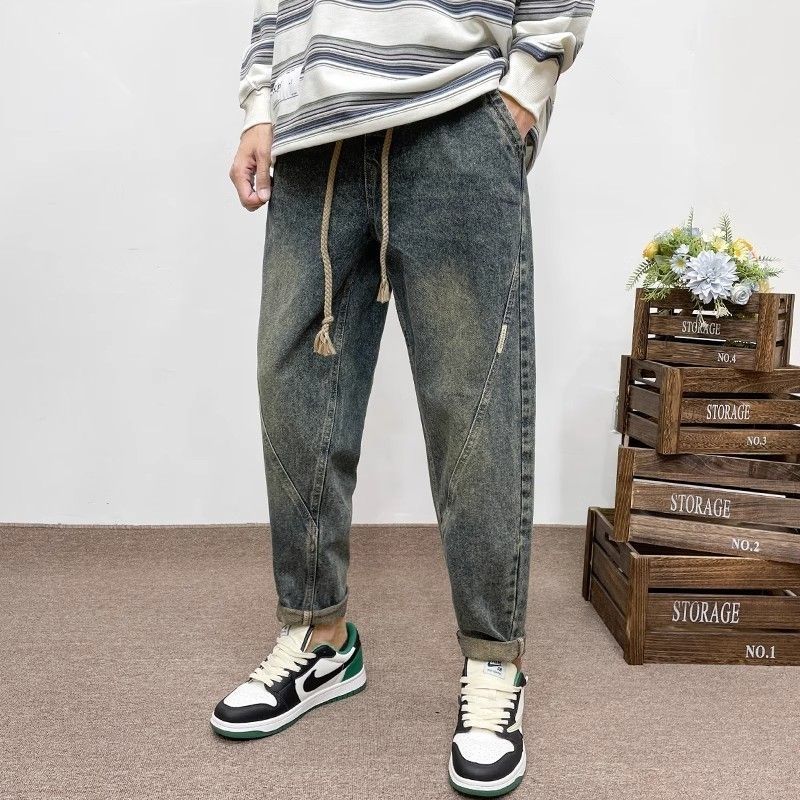 Streetwear Brand Jeans - Zomer Nieuwe Originele Trendy Merk Retro