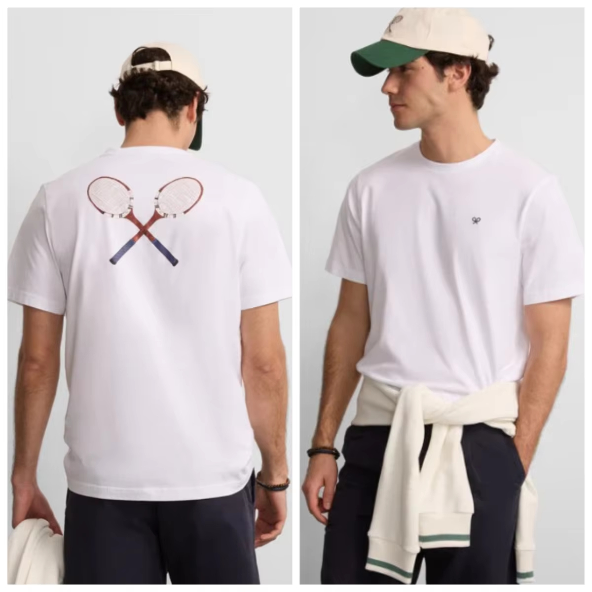 Streetwear Brand Collection - Tenniscollectie Mode Casual Trend Merk T-shirt