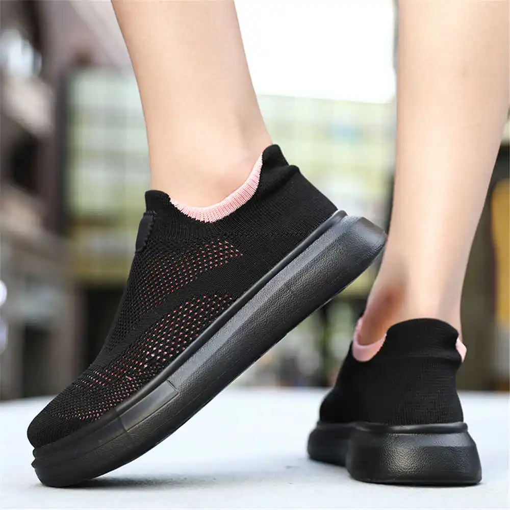 Streetwear Brand From Uk - Platform Kousen Bruine Schoenen Voor Vrouw