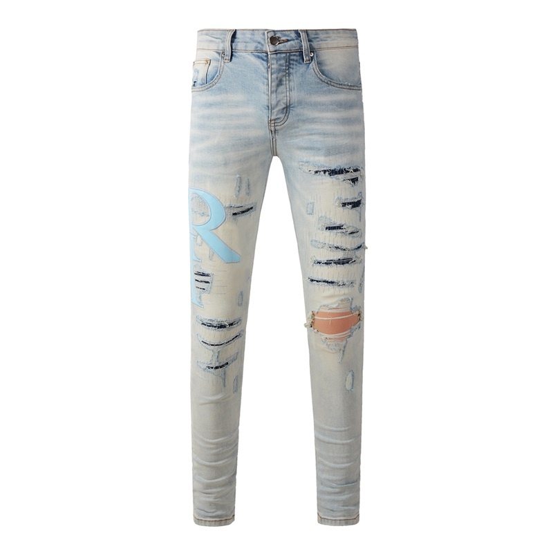 Streetwear Brand Jeans - Mode Amerikaanse merken Herenjeans Luxe streetwear