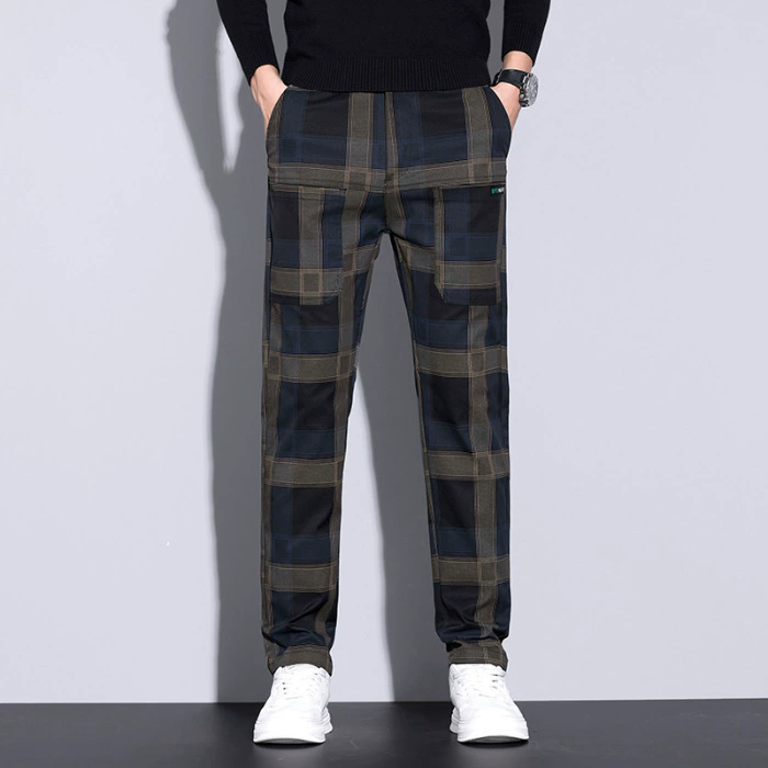 Heren geruite broek – Slim fit - Streetwear Brand Tags recensie en prijs