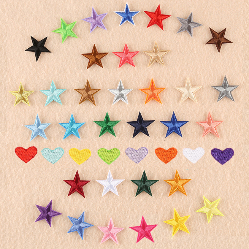 Veelkleurige kleine ster hart  - Streetwear Brand Stickers recensie en prijs