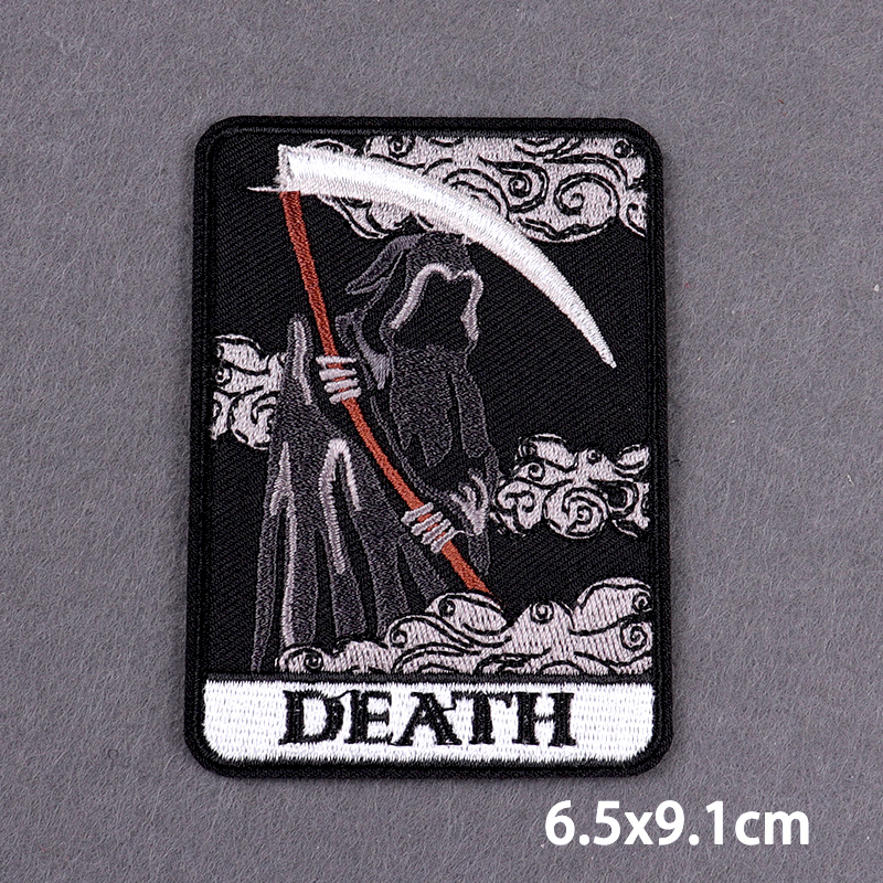 De Death Embroidery strijkpatc - Streetwear Brand Stickers recensie en prijs