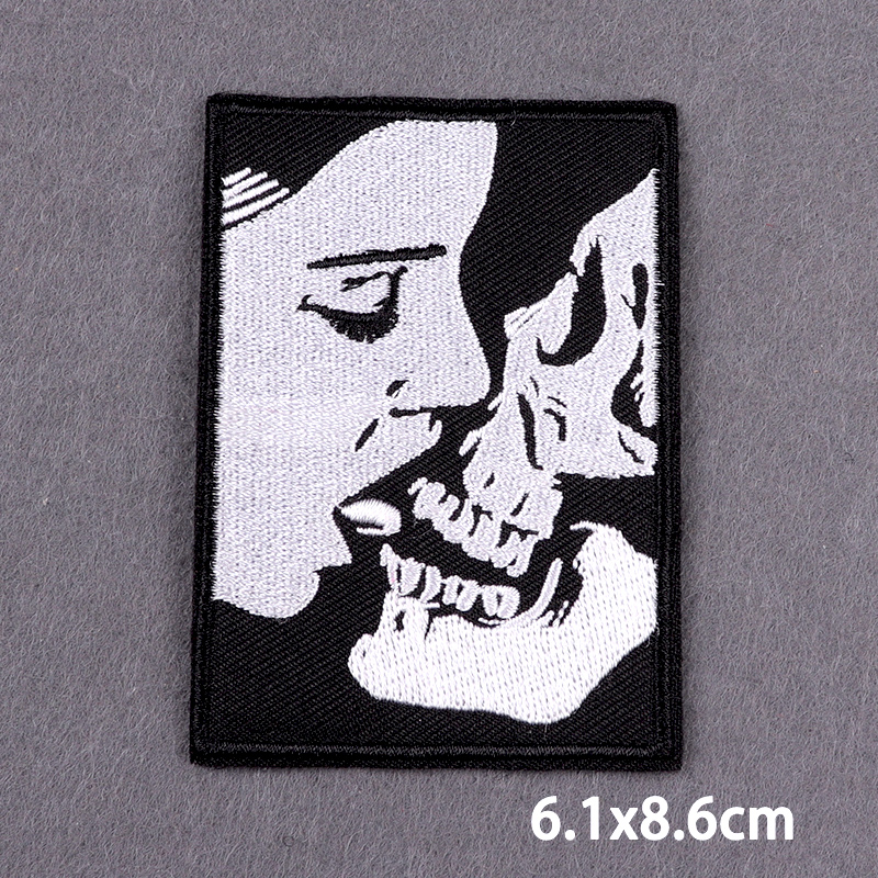 De Death Embroidery strijkpatc - Streetwear Brand Stickers recensie en prijs