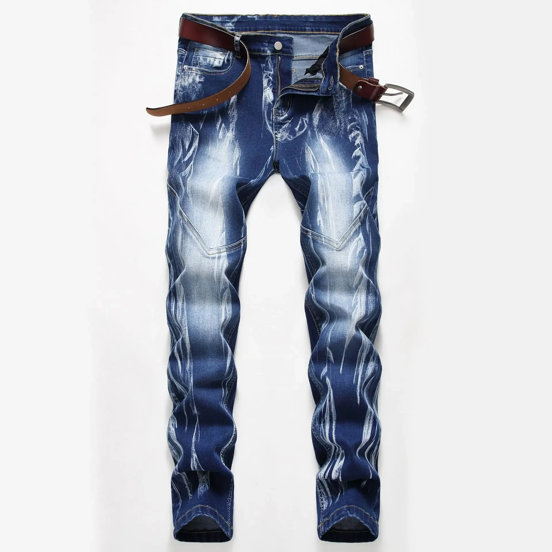 Modeprint Heren Elasticiteit S - Streetwear Brand Jeans recensie en prijs