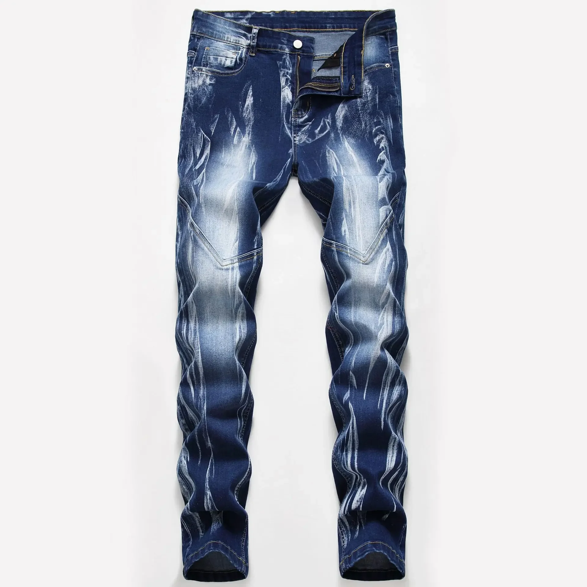 Modeprint Heren Elasticiteit S - Streetwear Brand Jeans recensie en prijs