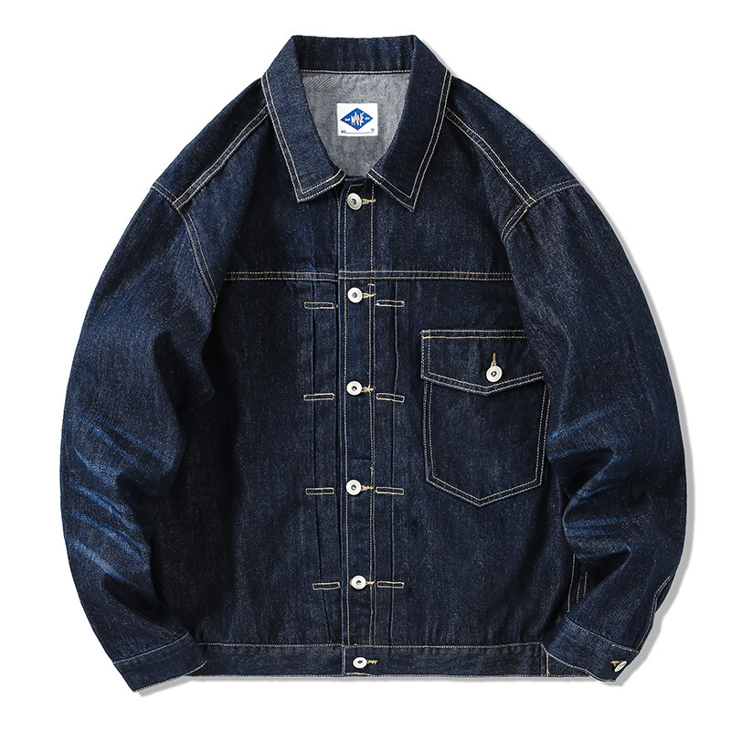 Tij Merk Donkerblauw Denim Jas - Streetwear Brand Jeans recensie en prijs