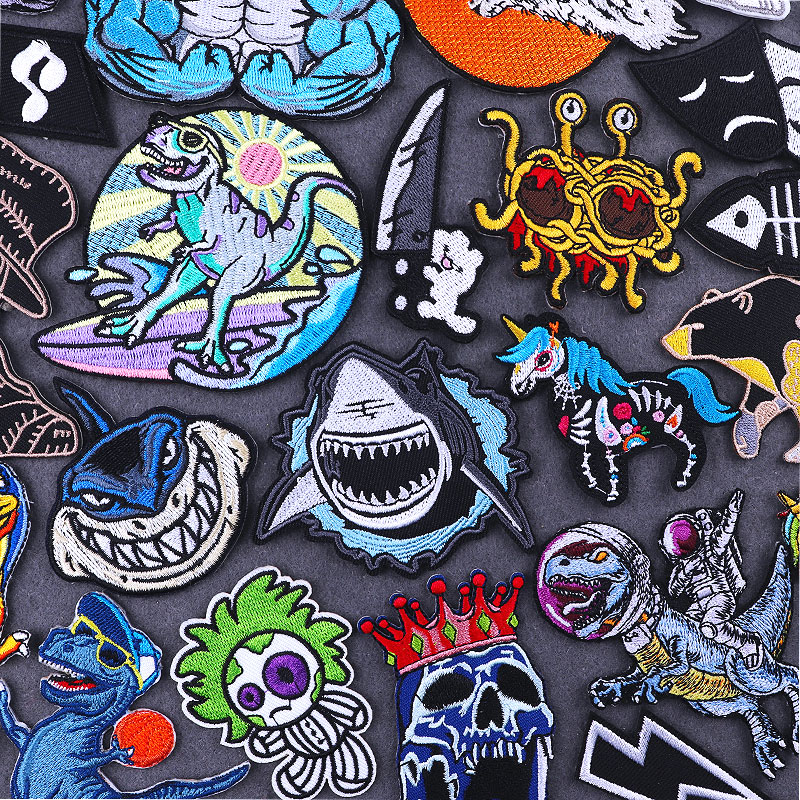 PUNK Animal Shark DIY Smeltbar - Streetwear Brand Stickers recensie en prijs
