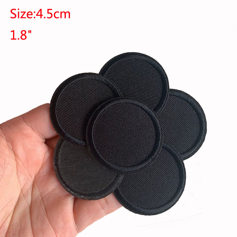 5 Stuks Zwarte Ronde Patches V - Streetwear Brand Stickers recensie en prijs