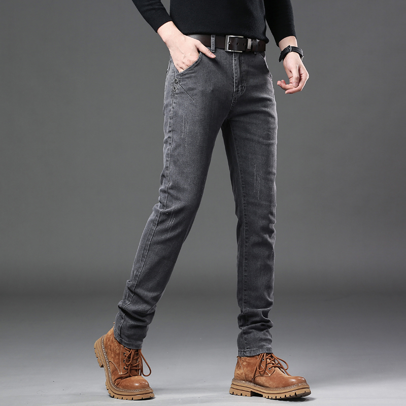 Nieuwe puur grijze Koreaanse s - Streetwear Brand Jeans recensie en prijs